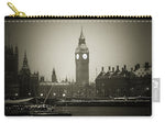 Load image into Gallery viewer, Big Ben on a wintery day - Carry-All Pouch
