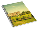 Load image into Gallery viewer, Hampton Court Palace Gardens as seen from The Knot Garden - Spiral Notebook
