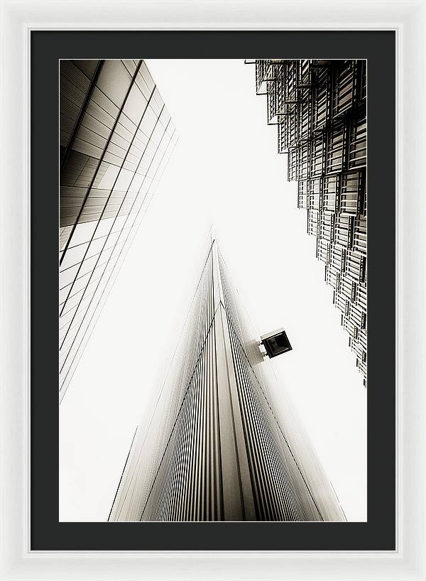 Not the Shard - Framed Print