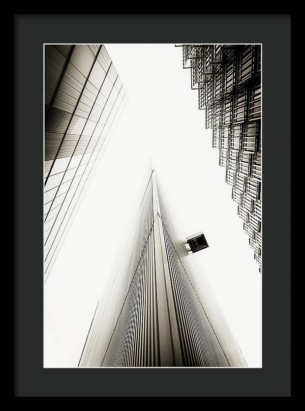 Not the Shard - Framed Print