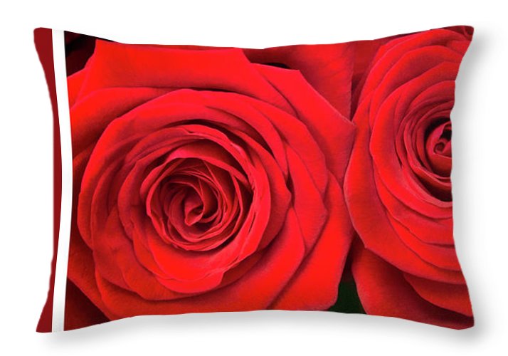 Red Roses - Grand Prix - Throw Pillow