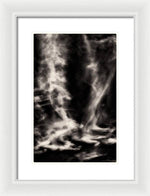 Load image into Gallery viewer, Sky Wisps BW - Framed Print
