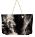 Load image into Gallery viewer, Sky Wisps BW - Weekender Tote Bag
