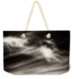 Load image into Gallery viewer, Sky Wisps planes and trees - Weekender Tote Bag
