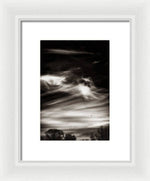 Load image into Gallery viewer, Sky Wisps planes and trees - Framed Print
