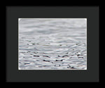 Load image into Gallery viewer, Thames ripples 02 - Framed Print
