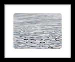 Load image into Gallery viewer, Thames ripples 02 - Framed Print
