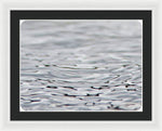 Load image into Gallery viewer, Thames ripples 02 - Framed Print
