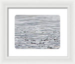Load image into Gallery viewer, Thames ripples 02 - Framed Print
