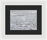 Load image into Gallery viewer, Thames ripples 02 - Framed Print
