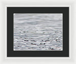 Load image into Gallery viewer, Thames ripples 02 - Framed Print
