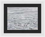 Load image into Gallery viewer, Thames ripples 02 - Framed Print
