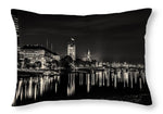 Load image into Gallery viewer, The River Thames at Night - Throw Pillow
