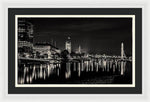 Load image into Gallery viewer, The River Thames at Night - Framed Print
