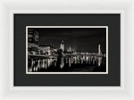 Load image into Gallery viewer, The River Thames at Night - Framed Print
