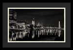 Load image into Gallery viewer, The River Thames at Night - Framed Print
