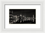 Load image into Gallery viewer, The River Thames at Night - Framed Print
