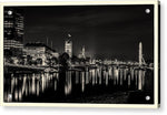 Load image into Gallery viewer, The River Thames at Night - Acrylic Print
