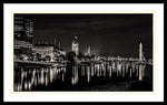 Load image into Gallery viewer, The River Thames at Night - Framed Print
