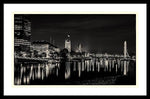 Load image into Gallery viewer, The River Thames at Night - Framed Print
