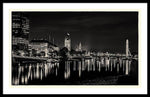 Load image into Gallery viewer, The River Thames at Night - Framed Print
