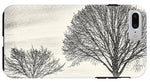Load image into Gallery viewer, Two Trees in a field - Phone Case
