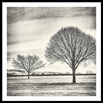 Load image into Gallery viewer, Two Trees in a field - Framed Print
