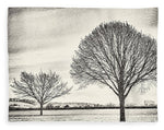 Load image into Gallery viewer, Two Trees in a field - Blanket
