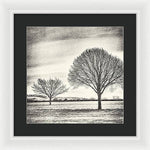 Load image into Gallery viewer, Two Trees in a field - Framed Print
