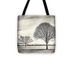 Load image into Gallery viewer, Two Trees in a field - Tote Bag
