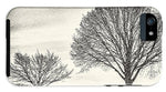 Load image into Gallery viewer, Two Trees in a field - Phone Case
