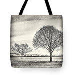 Load image into Gallery viewer, Two Trees in a field - Tote Bag
