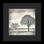 Load image into Gallery viewer, Two Trees in a field - Framed Print
