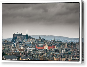 Views across Edinburgh - Canvas Print