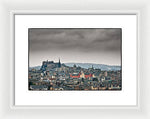 Load image into Gallery viewer, Views across Edinburgh - Framed Print
