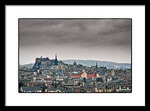 Views across Edinburgh - Framed Print