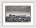 Load image into Gallery viewer, Views across Edinburgh - Framed Print
