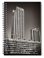 Load image into Gallery viewer, Barbican Peek - Spiral Notebook

