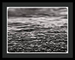 Load image into Gallery viewer, Thames ripples 02 - Framed Print
