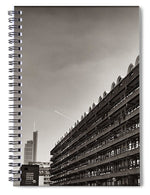 Load image into Gallery viewer, Barbican Peek - Spiral Notebook
