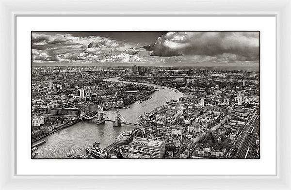 The Shard - The View - Framed Print