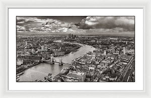 The Shard - The View - Framed Print