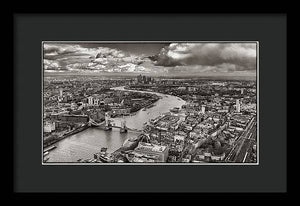 The Shard - The View - Framed Print