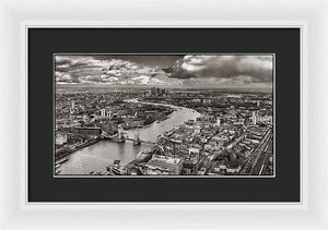 The Shard - The View - Framed Print