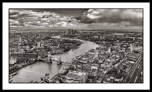 The Shard - The View - Framed Print