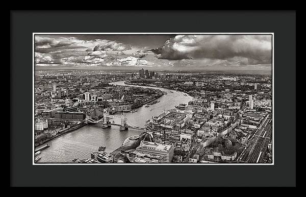 The Shard - The View - Framed Print