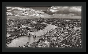 The Shard - The View - Framed Print