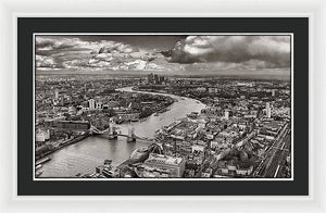 The Shard - The View - Framed Print