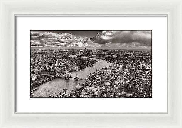 The Shard - The View - Framed Print