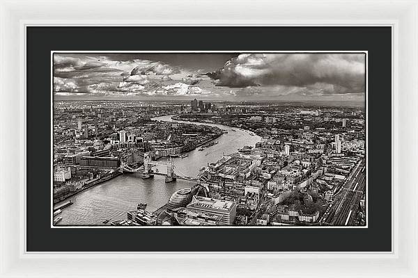 The Shard - The View - Framed Print